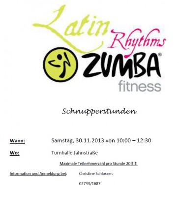 zumba-schnupperstunden