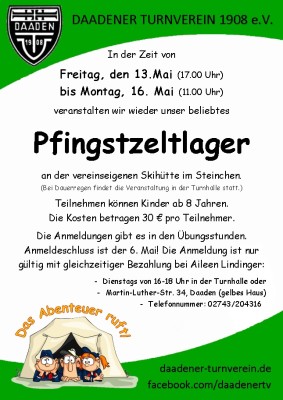 Zeltlager