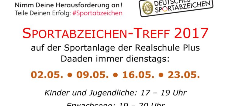 Sportabzeichen-Treff 2017