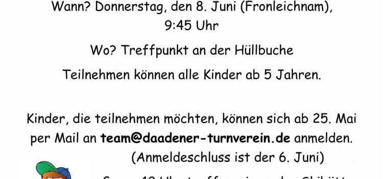 Waldrallye 2023 – Fronleichnam