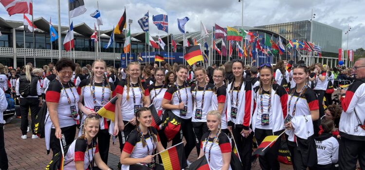 Daadener Turnverein bei der Weltgymnaestrada in Amsterdam