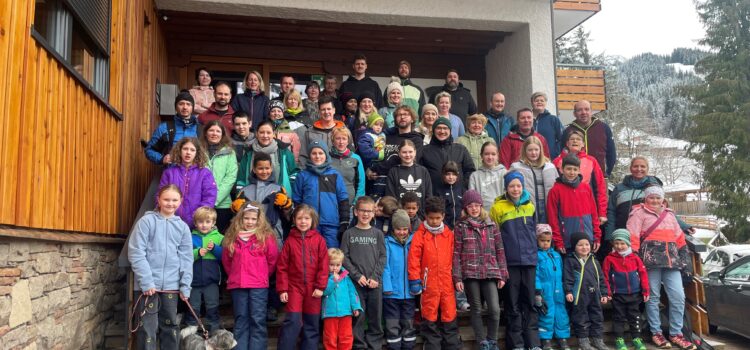 Skifreizeit des Daadener Turnvereins im Haus Rheinland-Pfalz in Oberjoch (Bad Hindelang)